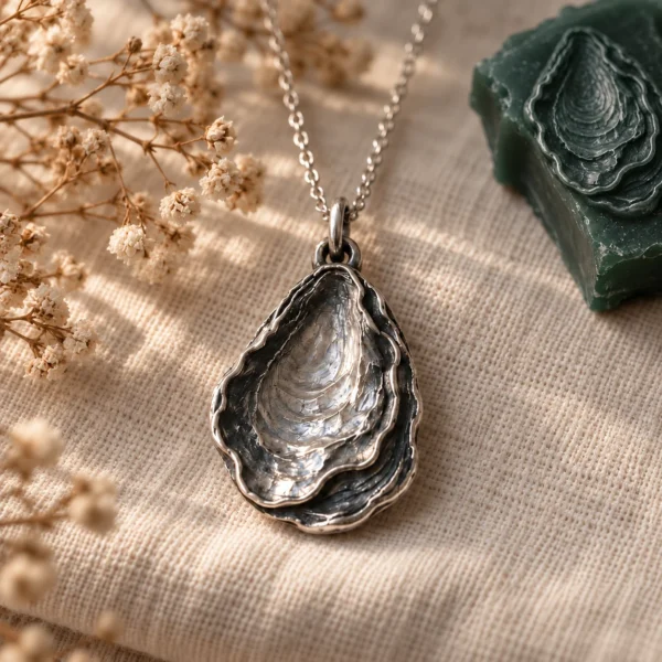 Okyanus Serisi — İstiridye Kabuğu Kolye Ucu